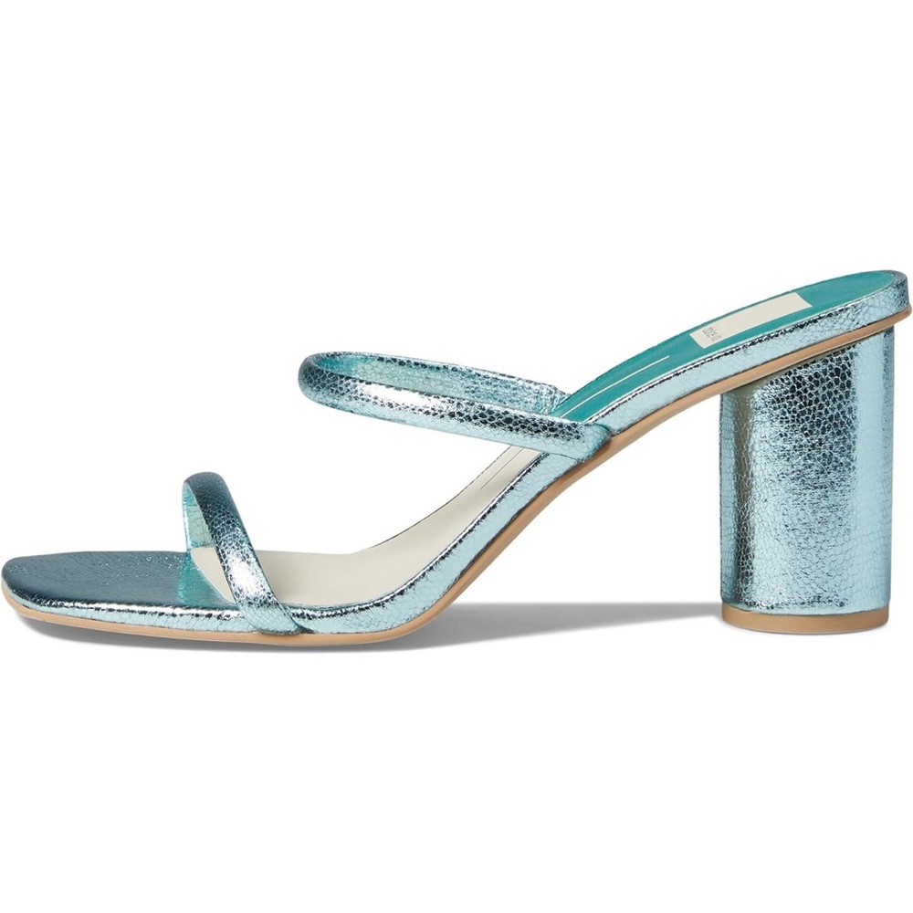 Dolce Vita Electric Blue Women's Block Stella Heel Sandals